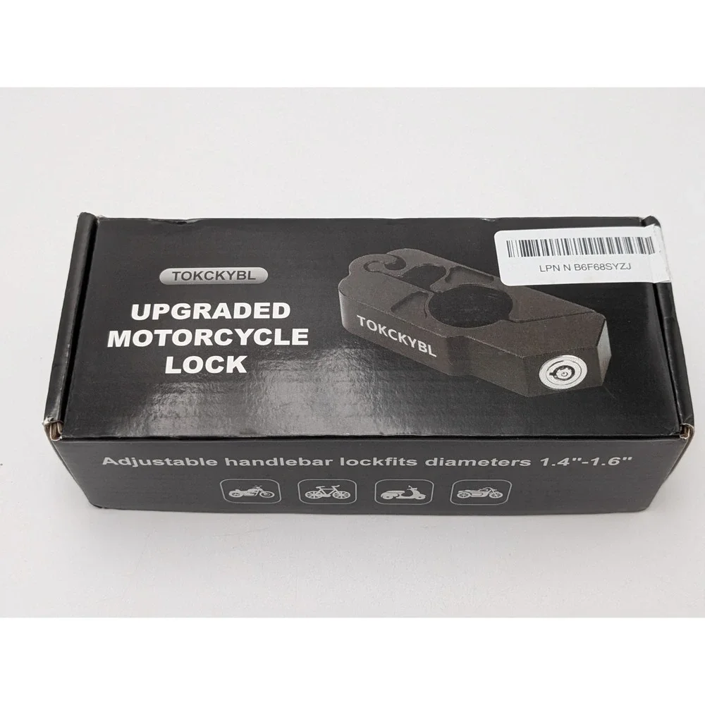 Motorcycle Handlebar Lock‎ Handle Bar Lock Diameters 1.4